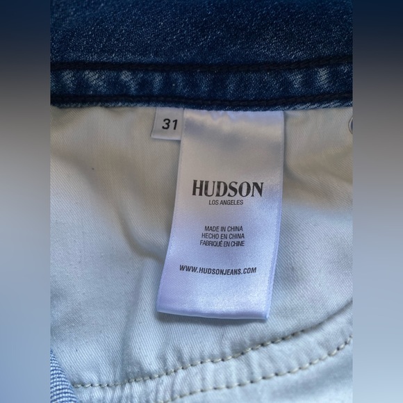 Hudson Rolled Hem Denim Shorts - Picture 6 of 8